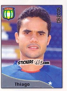 Figurina Thiago Martinelli da Silva - Campeonato Brasileiro 2005 - Panini