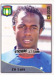 Figurina José Luís S. da Visitação - Campeonato Brasileiro 2005 n. 330 - Panini