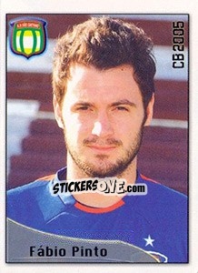 Sticker Fábio Pinto - Campeonato Brasileiro 2005 n. 334 - Panini