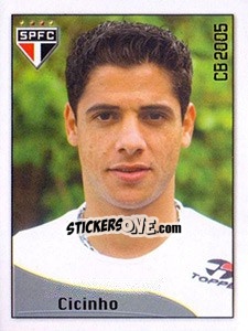 Sticker Cicinho - Campeonato Brasileiro 2005 - Panini