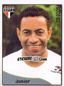 Sticker Jenílson Ângelo de Souza - Campeonato Brasileiro 2005 n. 344 - Panini