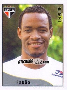 Sticker José Fábio Alves Azevedo - Campeonato Brasileiro 2005 n. 346 - Panini