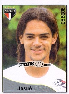 Sticker Josué Anunciato de Oliveira - Campeonato Brasileiro 2005 n. 348 - Panini