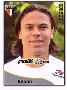 Sticker Renan Teixeira da Silva - Campeonato Brasileiro 2005 n. 349 - Panini