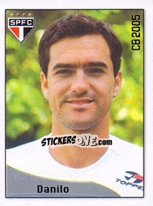 Sticker Danilo Gabriel de Andrade - Campeonato Brasileiro 2005 - Panini