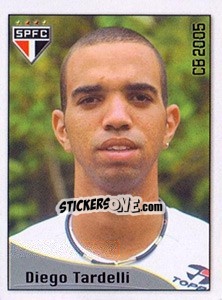 Sticker Diego Tardelli - Campeonato Brasileiro 2005 n. 353 - Panini