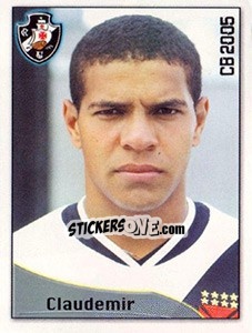 Sticker Claudemir F. da Silva - Campeonato Brasileiro 2005 - Panini