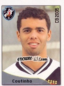 Sticker Rafael Coutinho B. dos Santos - Campeonato Brasileiro 2005 - Panini