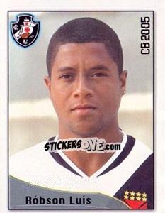 Sticker Róbson L. N. Oliveira - Campeonato Brasileiro 2005 n. 366 - Panini