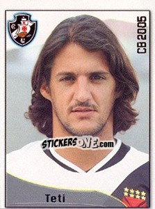 Sticker Márcio de S. Jotha - Campeonato Brasileiro 2005 - Panini