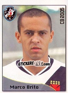 Figurina Marco Luiz Brito - Campeonato Brasileiro 2005 - Panini