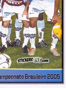 Sticker Equipe de foto (6 de 6) - Campeonato Brasileiro 2005 n. 406 - Panini
