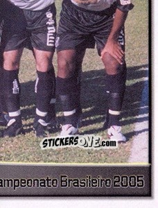Sticker Equipe de foto (6 de 6) - Campeonato Brasileiro 2005 n. 414 - Panini