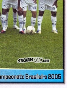 Sticker Equipe de foto (6 de 6) - Campeonato Brasileiro 2005 - Panini