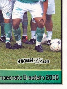 Sticker Equipe de foto (6 de 6) - Campeonato Brasileiro 2005 n. 454 - Panini