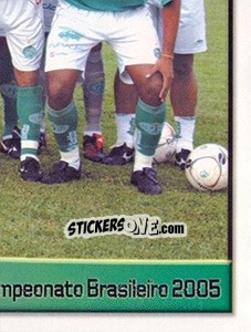 Sticker Equipe de foto (6 de 6) - Campeonato Brasileiro 2005 - Panini