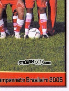 Sticker Equipe de foto (6 de 6) - Campeonato Brasileiro 2005 - Panini