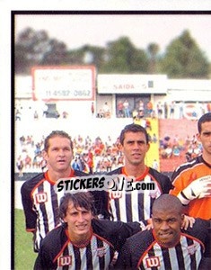 Sticker Equipe de foto (1 de 6) - Campeonato Brasileiro 2005 - Panini