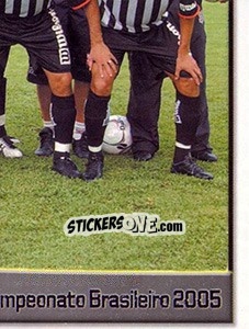 Sticker Equipe de foto (6 de 6) - Campeonato Brasileiro 2005 - Panini