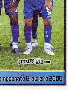 Sticker Equipe de foto (6 de 6) - Campeonato Brasileiro 2005 - Panini