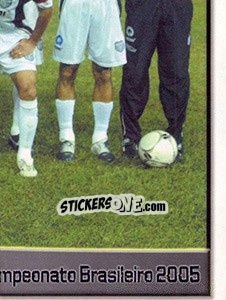 Sticker Equipe de foto (6 de 6) - Campeonato Brasileiro 2005 - Panini