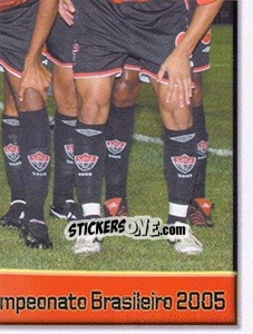 Sticker Equipe de foto (6 de 6) - Campeonato Brasileiro 2005 n. 550 - Panini