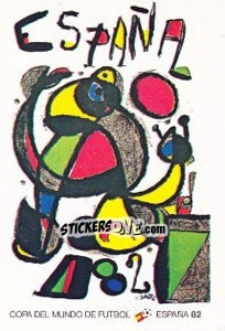 Sticker Espana 82 - FIFA World Cup España 1982 n. 4 - Panini