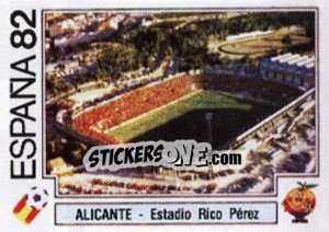 Sticker Alicante - Estadio Rico Perez - FIFA World Cup España 1982 n. 25 - Panini