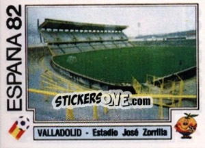 Sticker Valladolid - Estadio Jose Zorrilla - FIFA World Cup España 1982 n. 32 - Panini