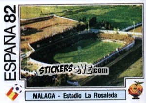 Sticker Malaga - Estadio La Rosaleda - FIFA World Cup España 1982 n. 35 - Panini