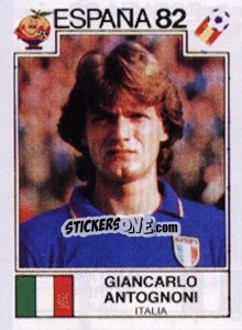 Cromo Giancarlo Antognoni - FIFA World Cup España 1982 - Panini