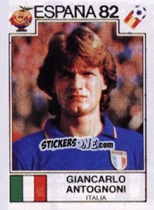 Sticker Giancarlo Antognoni - FIFA World Cup España 1982 n. 48 - Panini