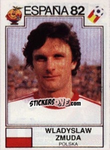 Sticker Wladyslaw Zmuda - FIFA World Cup España 1982 n. 58 - Panini