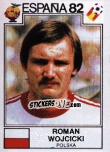 Sticker Roman Wojcicki - FIFA World Cup España 1982 n. 62 - Panini
