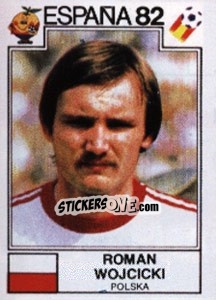 Figurina Roman Wojcicki - FIFA World Cup España 1982 - Panini