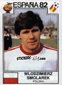Sticker Wlodzimierz Smolarek - FIFA World Cup España 1982 n. 69 - Panini