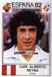 Cromo Luis Alberto Reyna - FIFA World Cup España 1982 - Panini