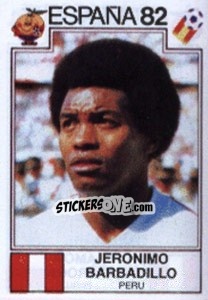 Sticker Jeronimo Barbadillo - FIFA World Cup España 1982 n. 86 - Panini