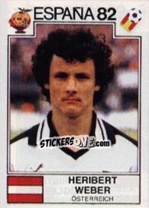 Sticker Heribert Weber