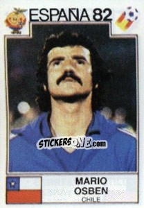 Cromo Mario Osben - FIFA World Cup España 1982 n. 148 - Panini
