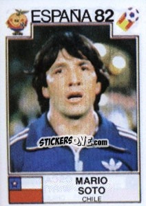 Cromo Mario Soto - FIFA World Cup España 1982 - Panini