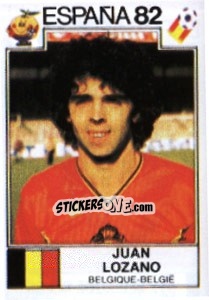 Cromo Juan Lozano - FIFA World Cup España 1982 - Panini