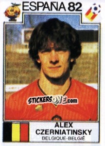 Sticker Alex Czerniatinsky - FIFA World Cup España 1982 - Panini