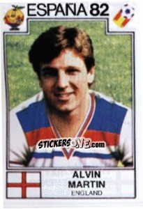 Sticker Alvin Martin - FIFA World Cup España 1982 n. 243 - Panini