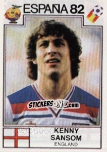 Sticker Kenny Sansom - FIFA World Cup España 1982 n. 244 - Panini