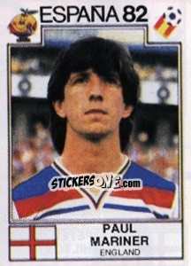 Sticker Paul Mariner - FIFA World Cup España 1982 n. 252 - Panini