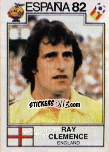 Sticker Ray Clemence - FIFA World Cup España 1982 n. 255 - Panini