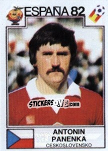Sticker Antonin Panenka - FIFA World Cup España 1982 - Panini