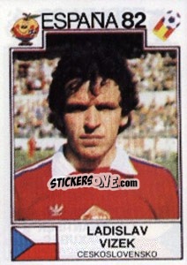 Cromo Ladislav Vizek - FIFA World Cup España 1982 - Panini