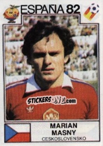 Sticker Marian Masny - FIFA World Cup España 1982 - Panini